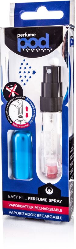 Plnitelný rozprašovač parfémů TRAVALO PerfumePod Pure Essential Refill Atomizer Blue 5 ml