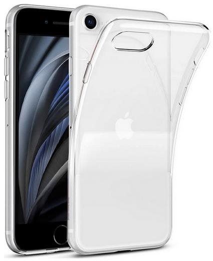 Kryt na mobil TopQ Kryt iPhone SE 2022 1 mm průhledný 74628
