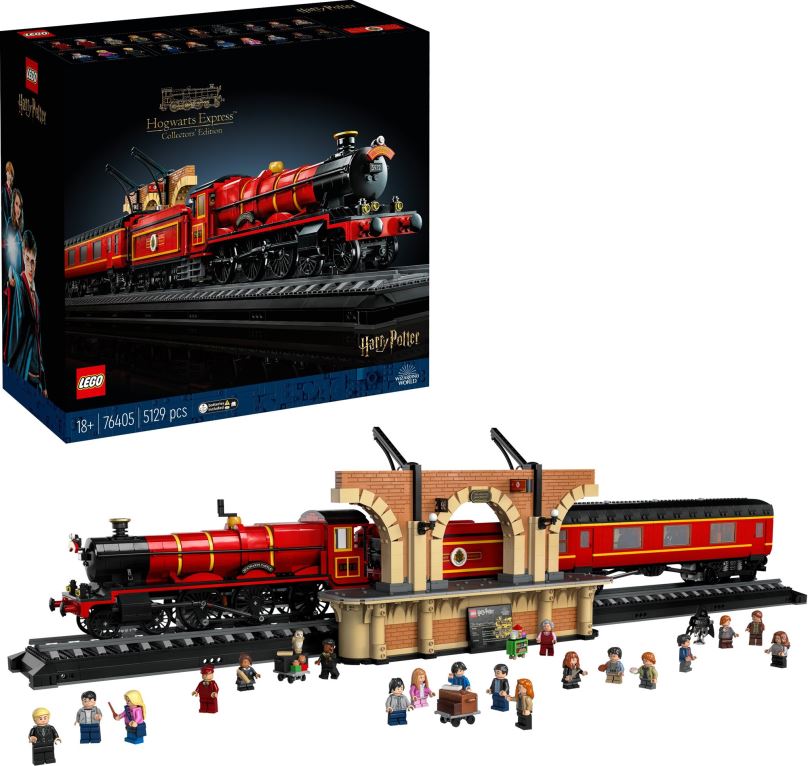 LEGO stavebnice LEGO® Harry Potter™ 76405 Spěšný vlak do Bradavic – sběratelská edice