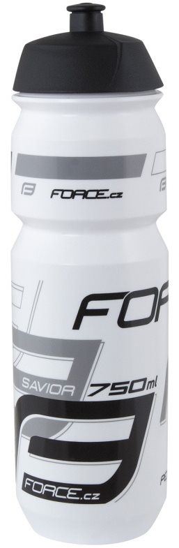 Láhev na pití Force SAVIOR 0,75 l, bílo-šedo-černá