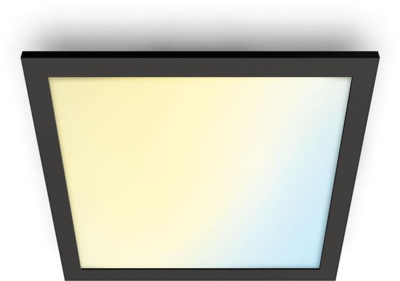 Wiz Tunable white 8719514554870 LED Ceiling SQ stropní panel 600x600mm 1x36W | 3400lm | 2700-6500K - černá