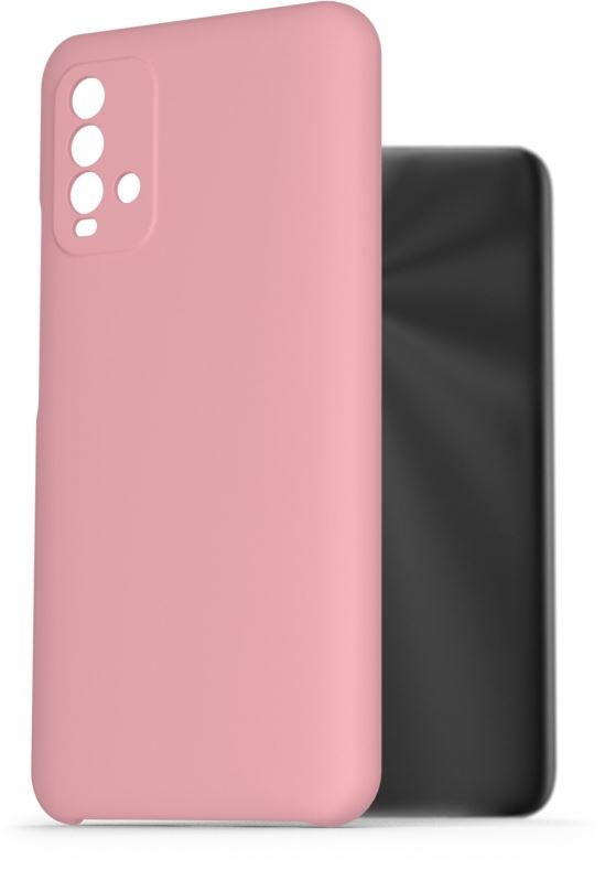 Kryt na mobil AlzaGuard Premium Liquid Silicone Case pro Xiaomi Redmi 9T růžové