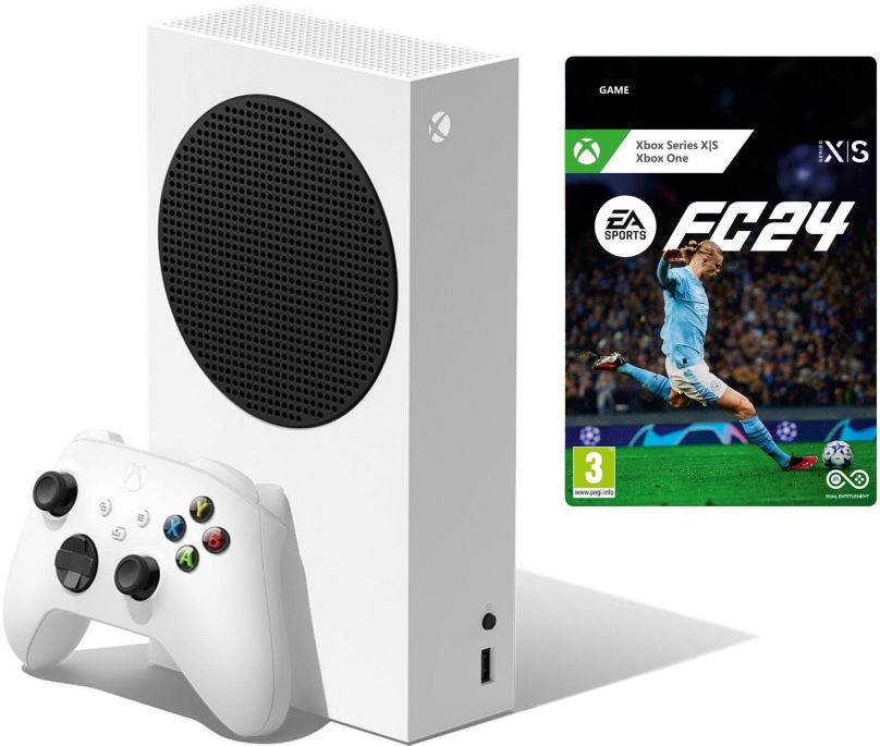Herní konzole Xbox Series S (500 GB) + EA Sports FC 24