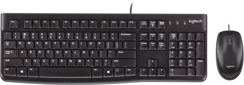 Set klávesnice a myši Logitech Desktop MK120 - RU