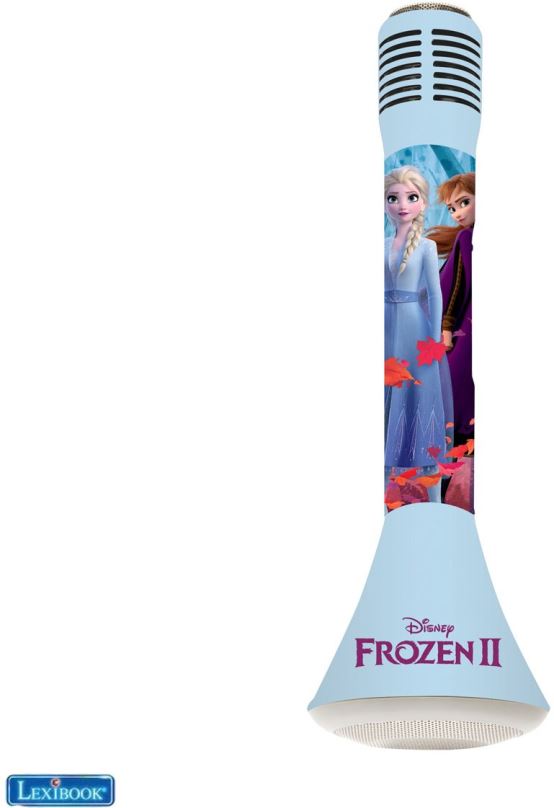 Hudební hračka Lexibook Frozen Bezdrátový karaoke mikrofon s reproduktorem a měničem hlasu