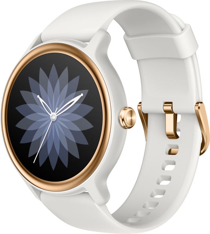 Chytré hodinky WowME Lotus White/Gold