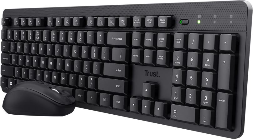 Set klávesnice a myši Trust ODY II - CZ/SK
