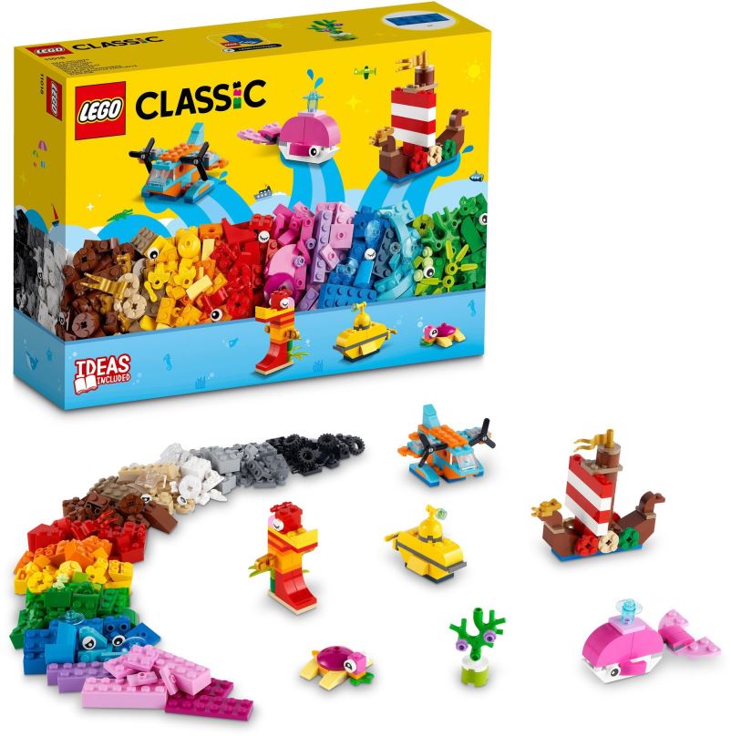LEGO stavebnice LEGO® Classic 11018 Kreativní zábava v oceánu