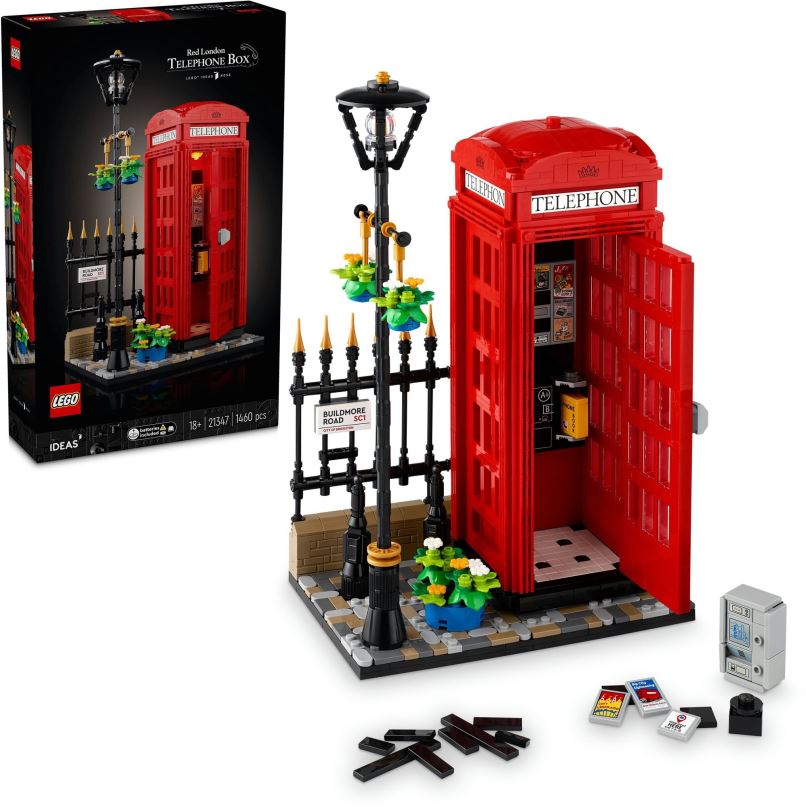 LEGO stavebnice LEGO® Ideas 21347 Červená londýnská telefonní budka