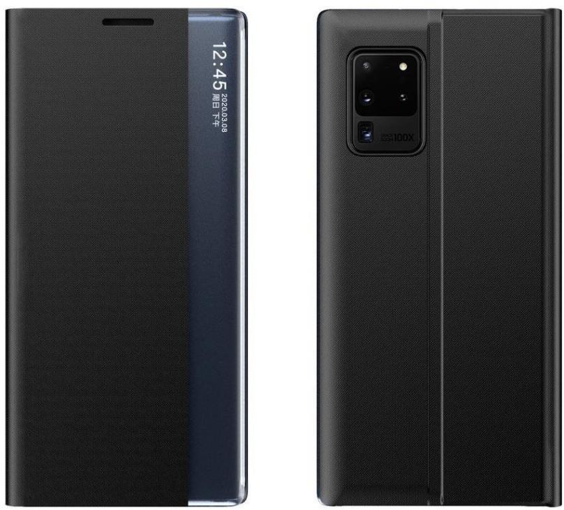 Pouzdro na mobil Sleep Case knížkové pouzdro na Samsung Galaxy S20 FE 5G, černé