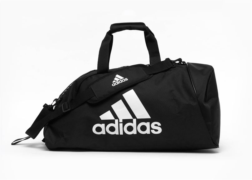 Sportovní taška ADIDAS taška 2in1 Big Zip, černá/bílá S