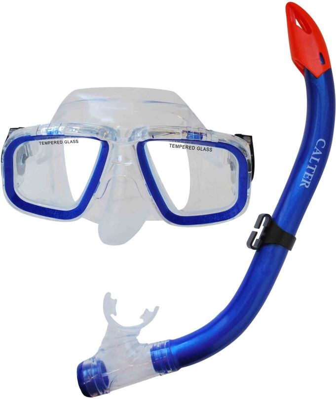 Potápěčská sada Calter Potápěčský set Junior S9301+M229 P+S, modrý