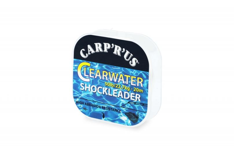 Carp´R´Us Fluorocarbon Clearwater Shock Leader 20m 50lb