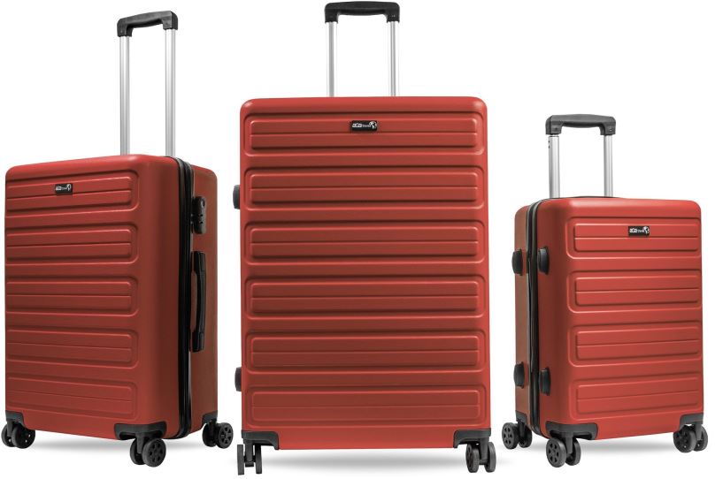 Sada kufrů Aga Travel Sada cestovních kufrů MR4657 Červená