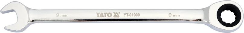 Očkoplochý klíč Yato Klíč očkoplochý ráčnový 9 mm