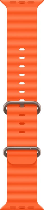 Řemínek Apple Watch 49mm oranžový Oceánský řemínek