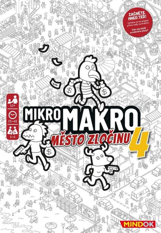 Desková hra MikroMakro: Město zločinu 4