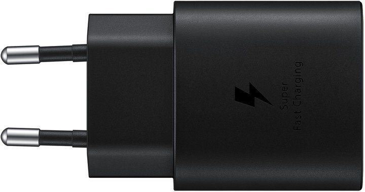 Nabíječka do sítě Samsung Nabíječka s podporou rychlonabíjení (25W) s kabelem černá