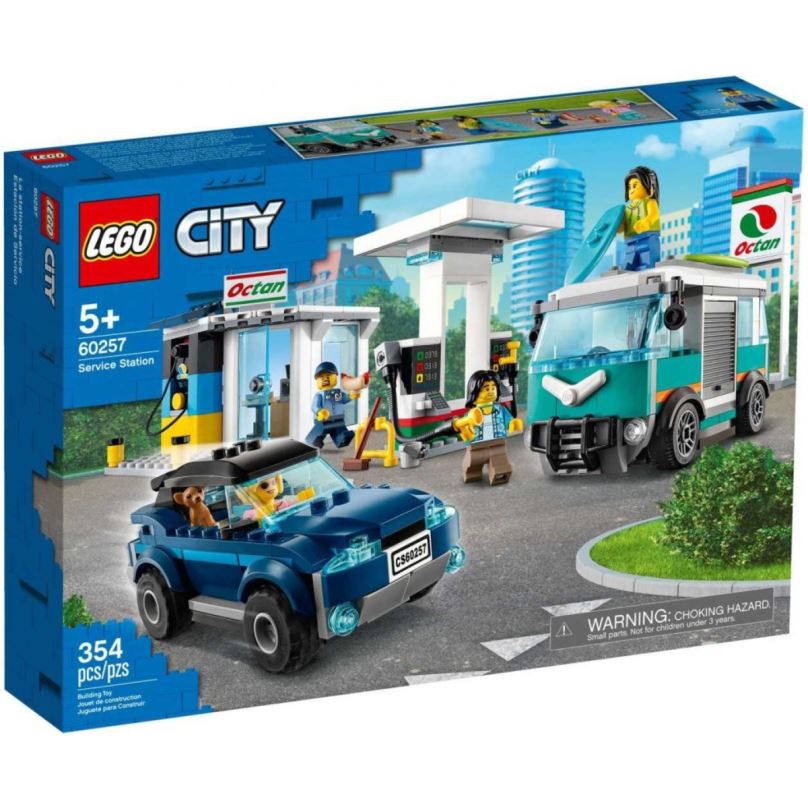 LEGO stavebnice LEGO City Nitro Wheels 60257 Benzínová stanice