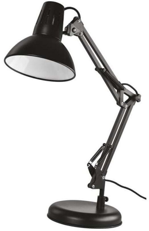 Stolní lampa EMOS Stolní lampa DUSTIN na žárovku E27, černá