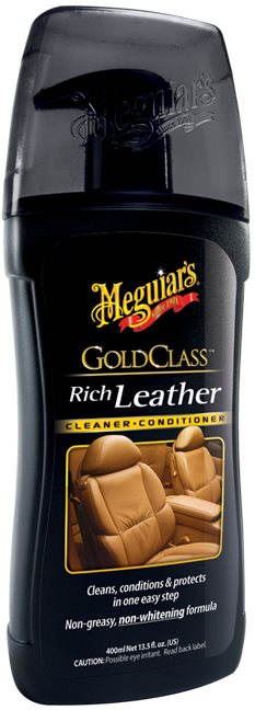 Prostředek na kůži Meguiar's Gold Class Rich Leather Cleaner/Conditioner