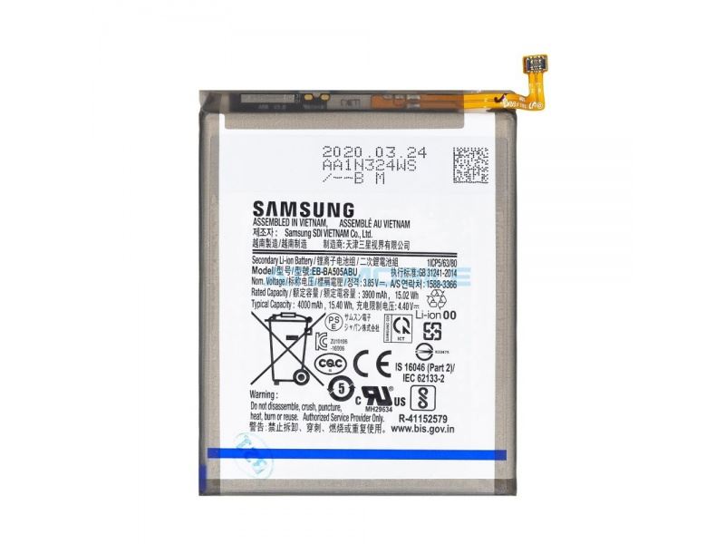 Samsung baterie EB-BA505ABU Li-Ion 4000mAh (Service pack)