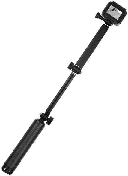 Příslušenství pro akční kameru Telesin Monopod vodotěsná selfie tyč na sportovní kamery, černá