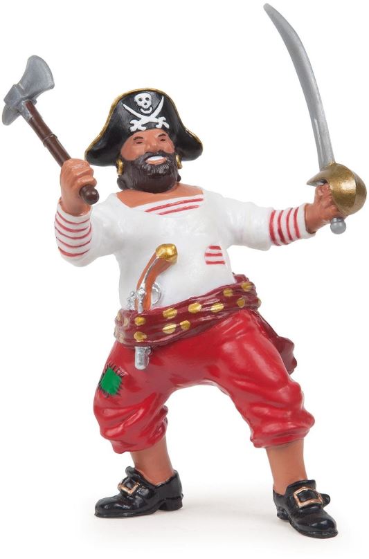 Figurka PAPO Pirát se sekyrou