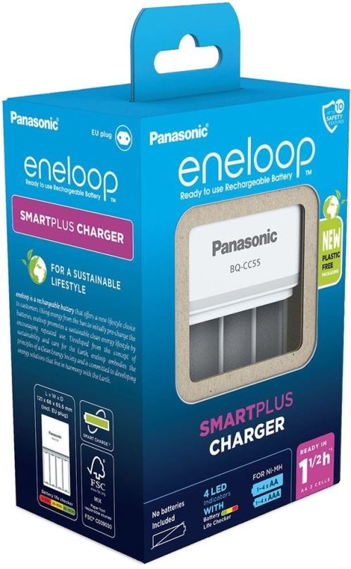 Nabíječka baterií Panasonic eneloop NAB. CC55E N