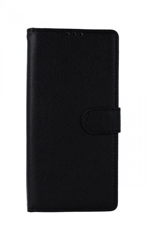Kryt na mobil TopQ Xiaomi Redmi Note 9 Pro knížkový černý s přezkou 50683