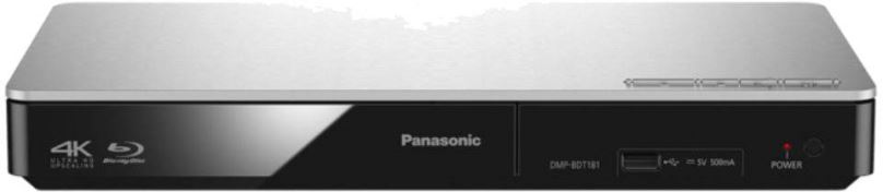 Blu-Ray přehrávač Panasonic DMP-BDT181EG stříbrný