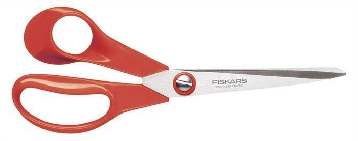 Nůžky, 21 cm, pro leváky, FISKARS "Classic", oranžové