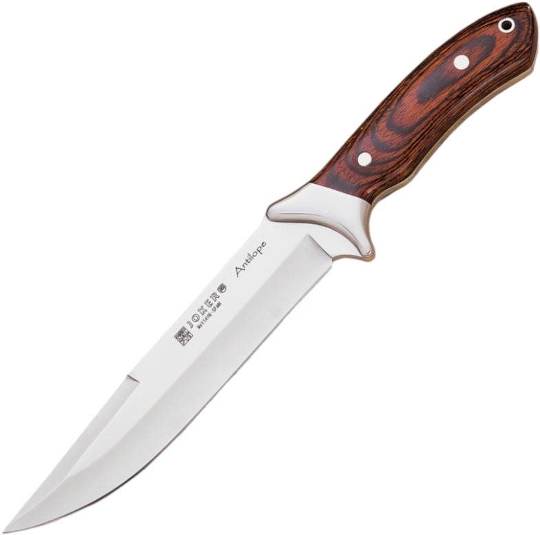 Nůž Joker Antilope lovecký nůž, červené dřevo