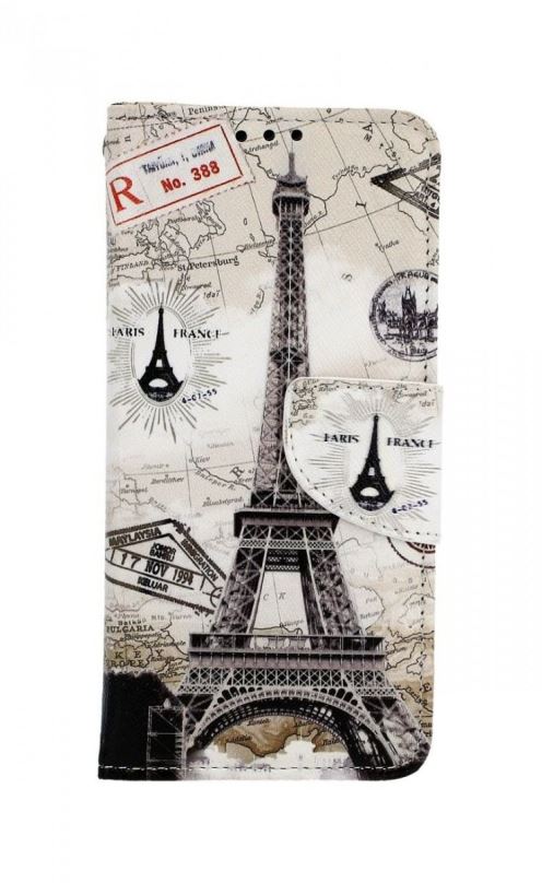 Pouzdro na mobil TopQ Samsung A20e knížkové Paris 2 42904