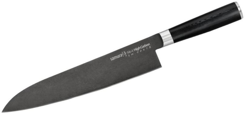 Kuchyňský nůž Samura MO-V Stonewash Šéfkuchařský nůž GRAND 24 cm (SM-0087B)