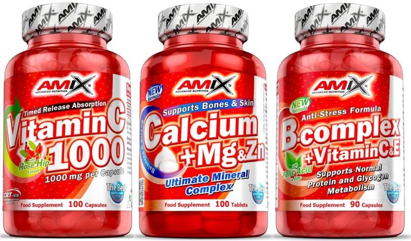 Vitamíny Amix sada vitamínů