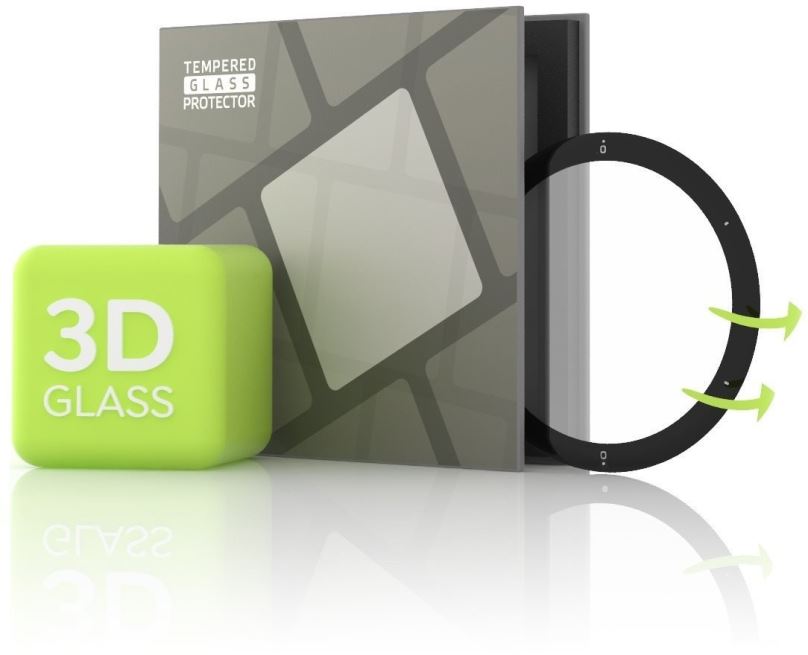 Ochranné sklo Tempered Glass Protector pro Garmin Venu 2 Plus; - 3D Glass, voděodolné