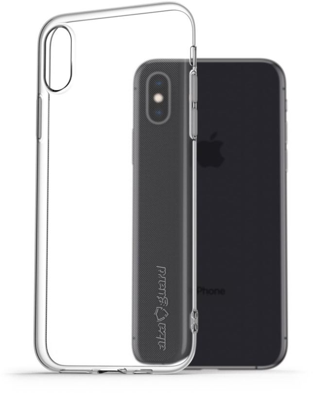Kryt na mobil AlzaGuard Crystal Clear TPU Case pro iPhone X / Xs