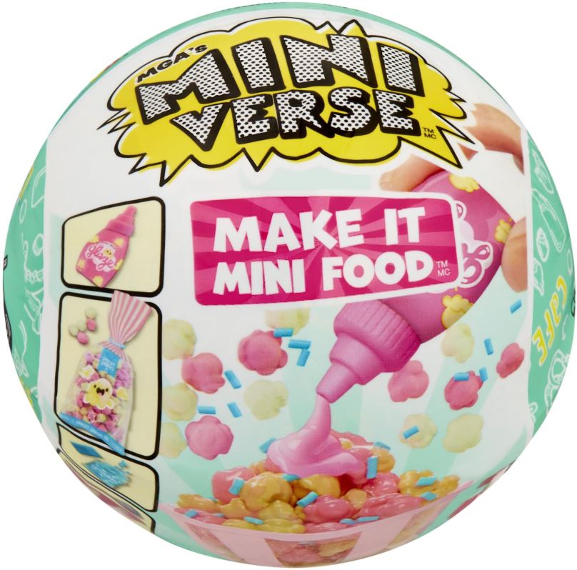 Vyrábění pro děti MGA Miniverse Mini Food Kavárna série 2