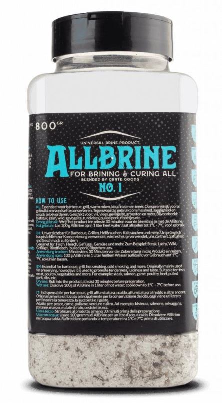 BBQ solný roztok Allbrine Nr.1 800g  GrateGoods