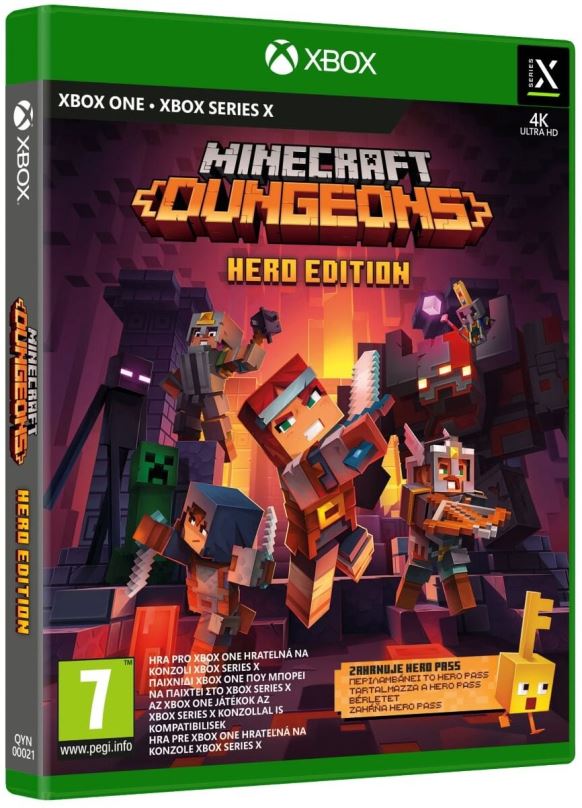 Hra na konzoli Minecraft Dungeons: Hero Edition - Xbox One
