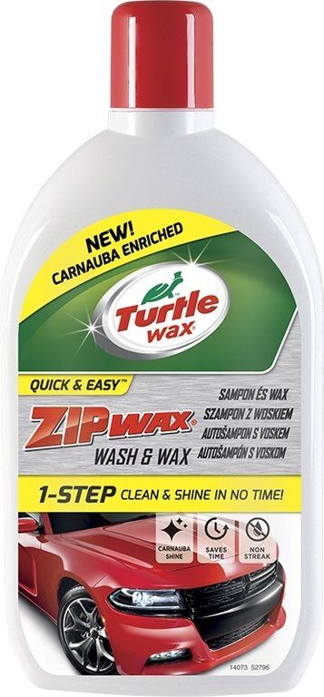 Autošampon Turtle Wax ZIP WAX Autošampon s voskem 500ml +100% free