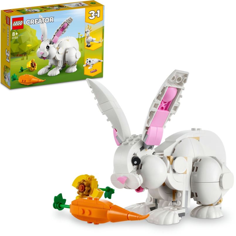 LEGO stavebnice LEGO® Creator 3 v 1 31133 Bílý králík