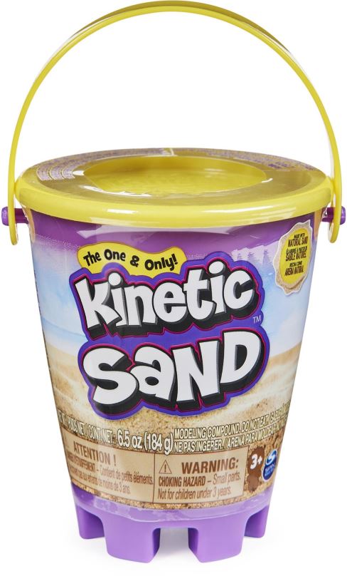 Kinetický písek Kinetic Sand Malý kyblík s tekutým pískem