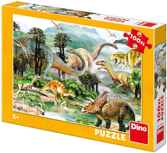 Puzzle Dino Život Dinosaurů