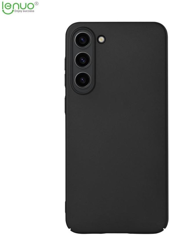 Kryt na mobil Lenuo Leshield obal pro Samsung Galaxy S23+, černá