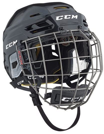 Hokejová helma CCM Tacks 310 Combo SR, modrá, Senior, vel. S, 51-56cm