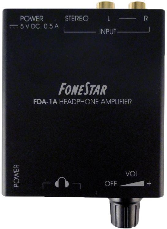 Sluchátkový zesilovač Fonestar FDA-1A