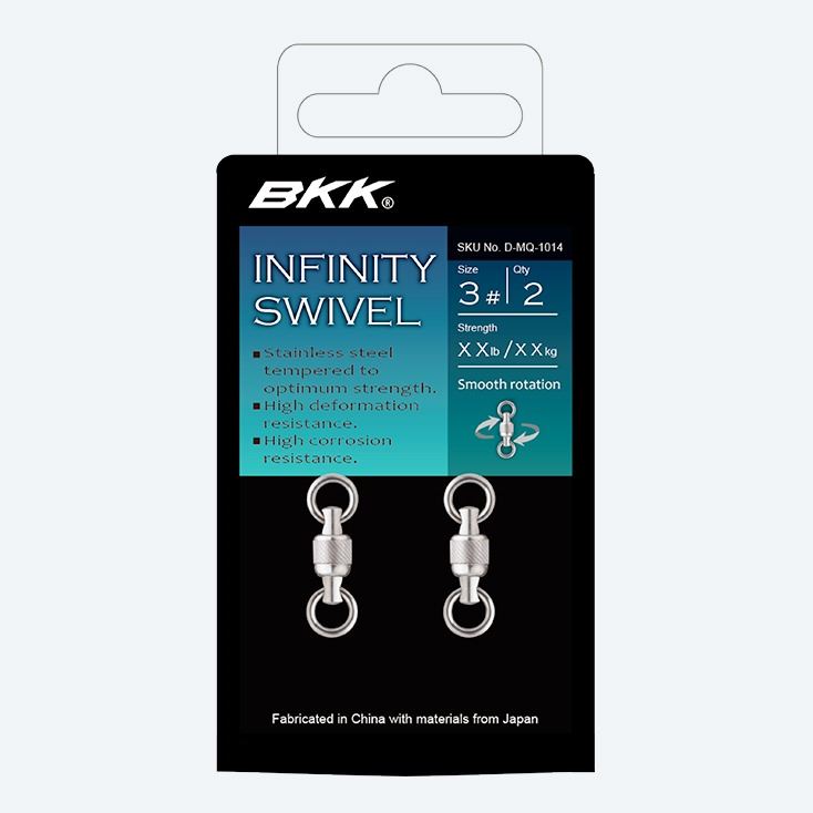 BKK Obratlík Infinity Swivel Velikost 2 75kg 2ks