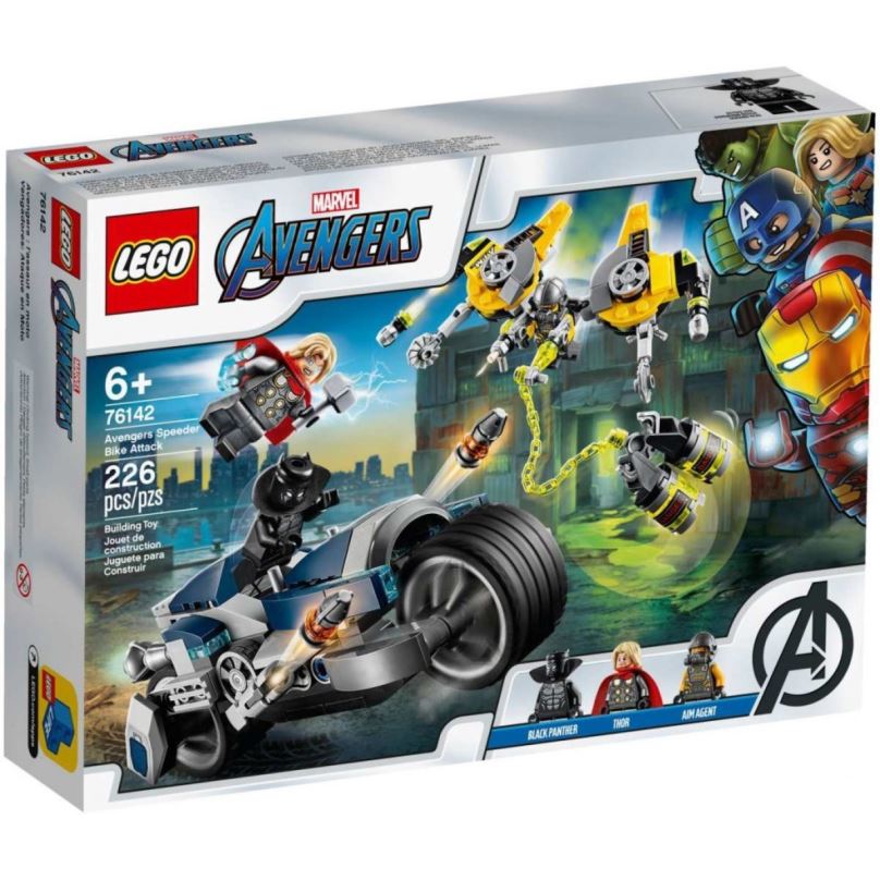 LEGO stavebnice LEGO Super Heroes 76142 Avengers: Zběsilý útok na motorce